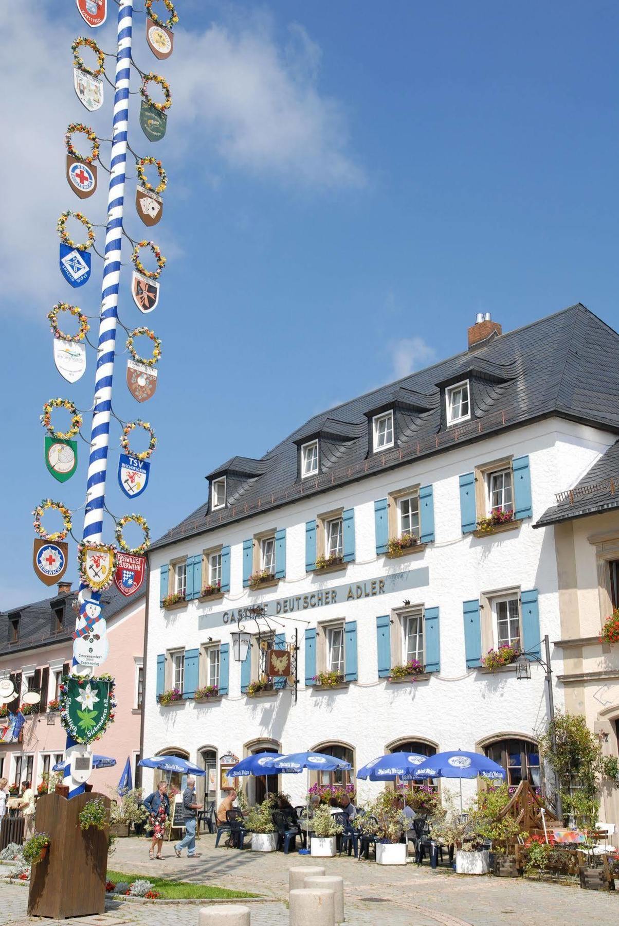 Gasthof Deutscher Adler Und Hotel Puchtler Бішофсґрюн Екстер'єр фото